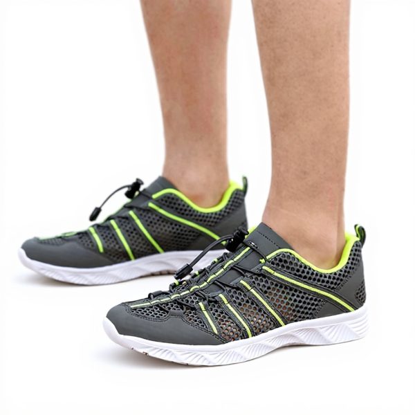 Dinglong Scarpe Pelle Uomo Sneaker Traspiranti Antiscivolo