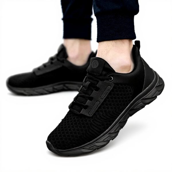 Scarpe da Ginnastica Uomo Dinglong Mesh Traspirante Lacci