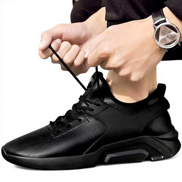 Scarpe da ginnastica uomo Dinglong PU traspiranti coreane