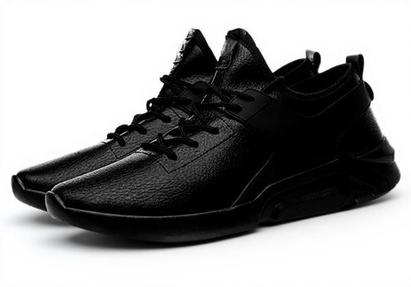 Scarpe da ginnastica uomo Dinglong PU traspiranti coreane