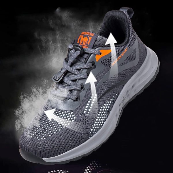 Scarpe Uomo Dinglong Bianche Leggere Antiscivolo Primavera-1