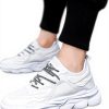 Dinglong Sneaker Donna Uomo Comode Traspiranti PU Coreane