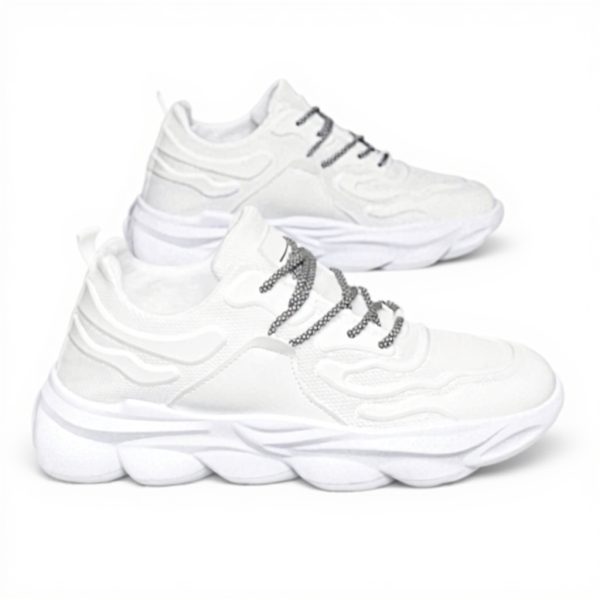 Dinglong Sneaker Donna Uomo Comode Traspiranti PU Coreane