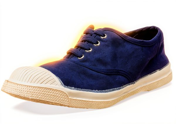 Bensimon Tennis Sneakers Bambini Cotone Blu Marino Unisex