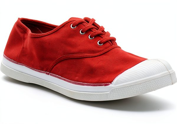 Bensimon Laccio rosso sneaker donna casual comoda rosso