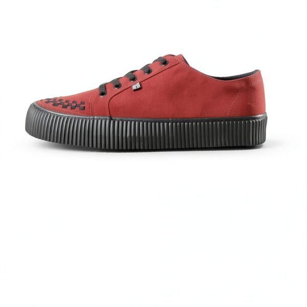 Scarpe TUK Unisex Pelle Scamosciata Stringate Tacco Piatto-5