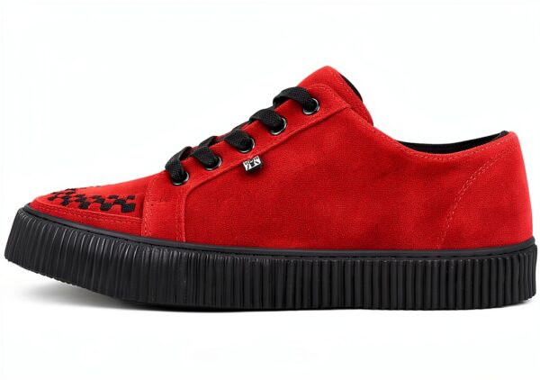 Scarpe TUK Unisex Pelle Scamosciata Stringate Tacco Piatto-0