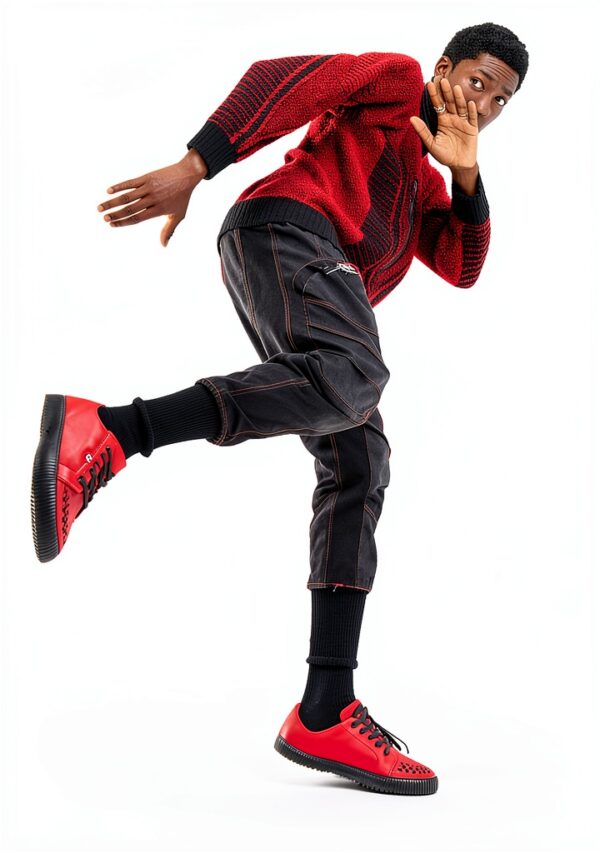 Scarpe TUK Unisex Pelle Scamosciata Stringate Tacco Piatto-1